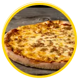 Frisch gebackene Pizza aus der Speisekarte von STAREN KEBAB in Santa Ponça auf Mallorca