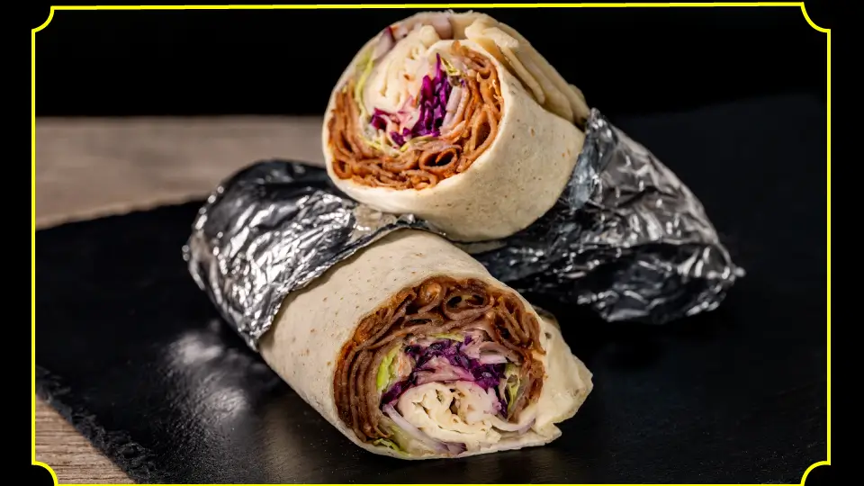 Frisch zubereiteter Yufka bei STAREN KEBAB in Santa Pon�a auf Mallorca